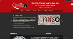 Desktop Screenshot of miso.ro